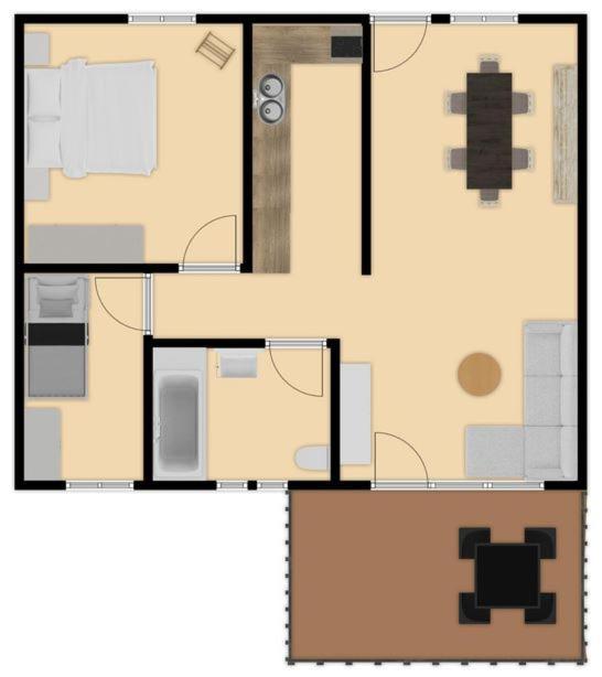 Familie Meys Chalets - Chalet 249 - La Boverie Rendeux Екстериор снимка